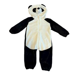 Toddler Panda Fleece Onesie